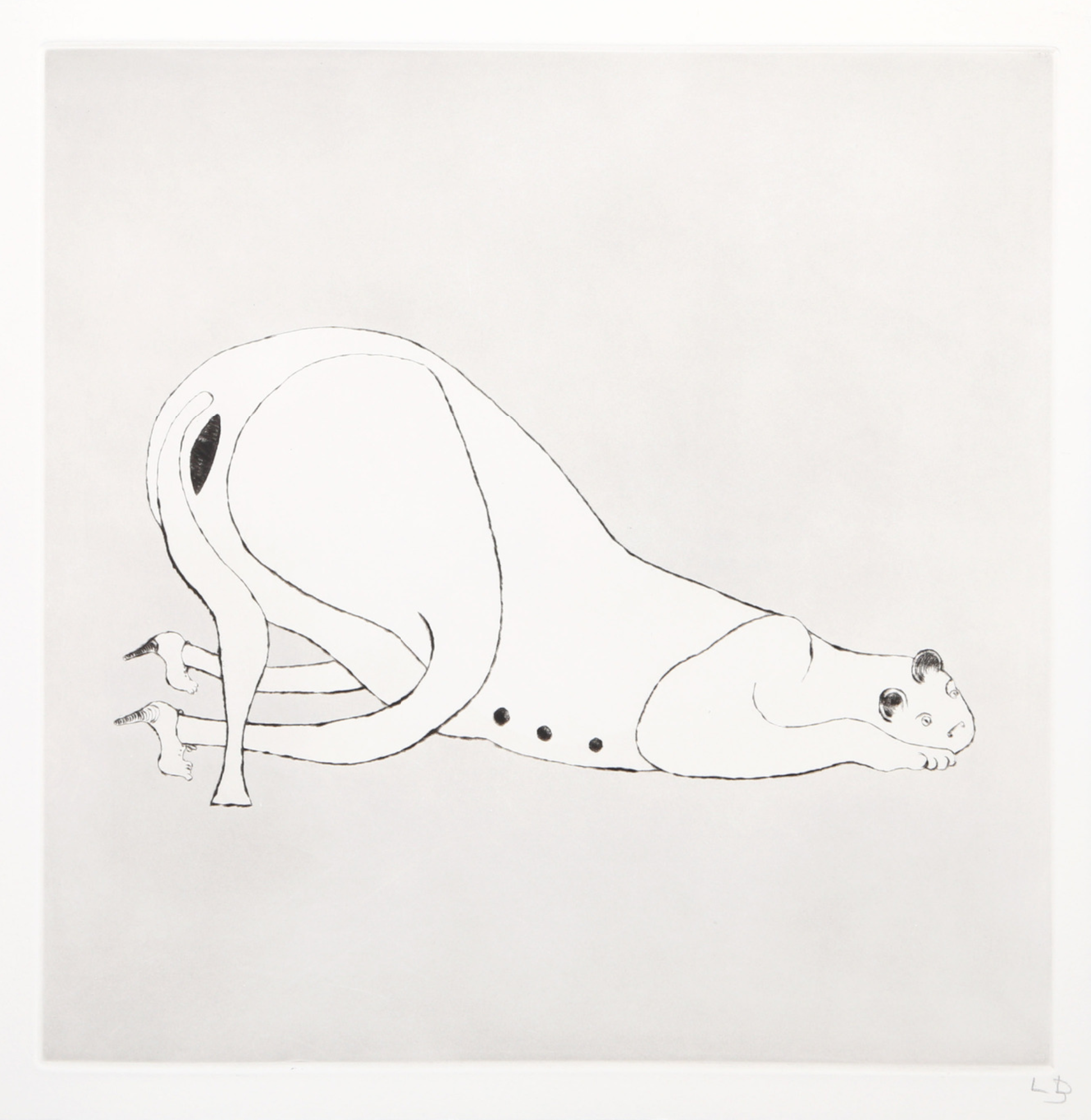 Louise Bourgeois – Metamorfosis I, 1999 – Aguafuerte