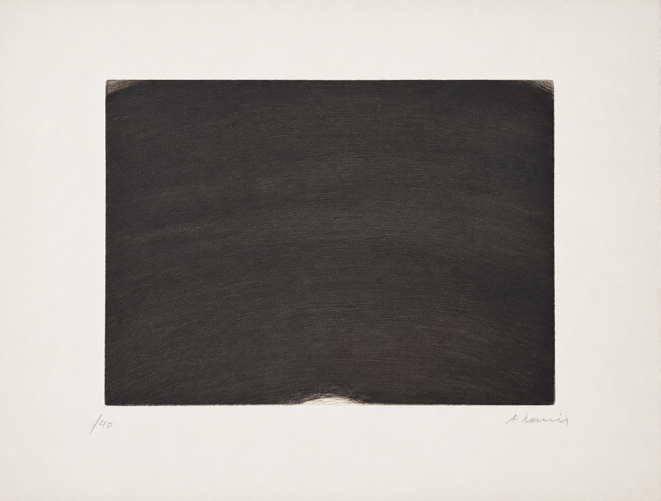 Arnulf Rainer – Tube, 1966/67 - 1986 – Gravure