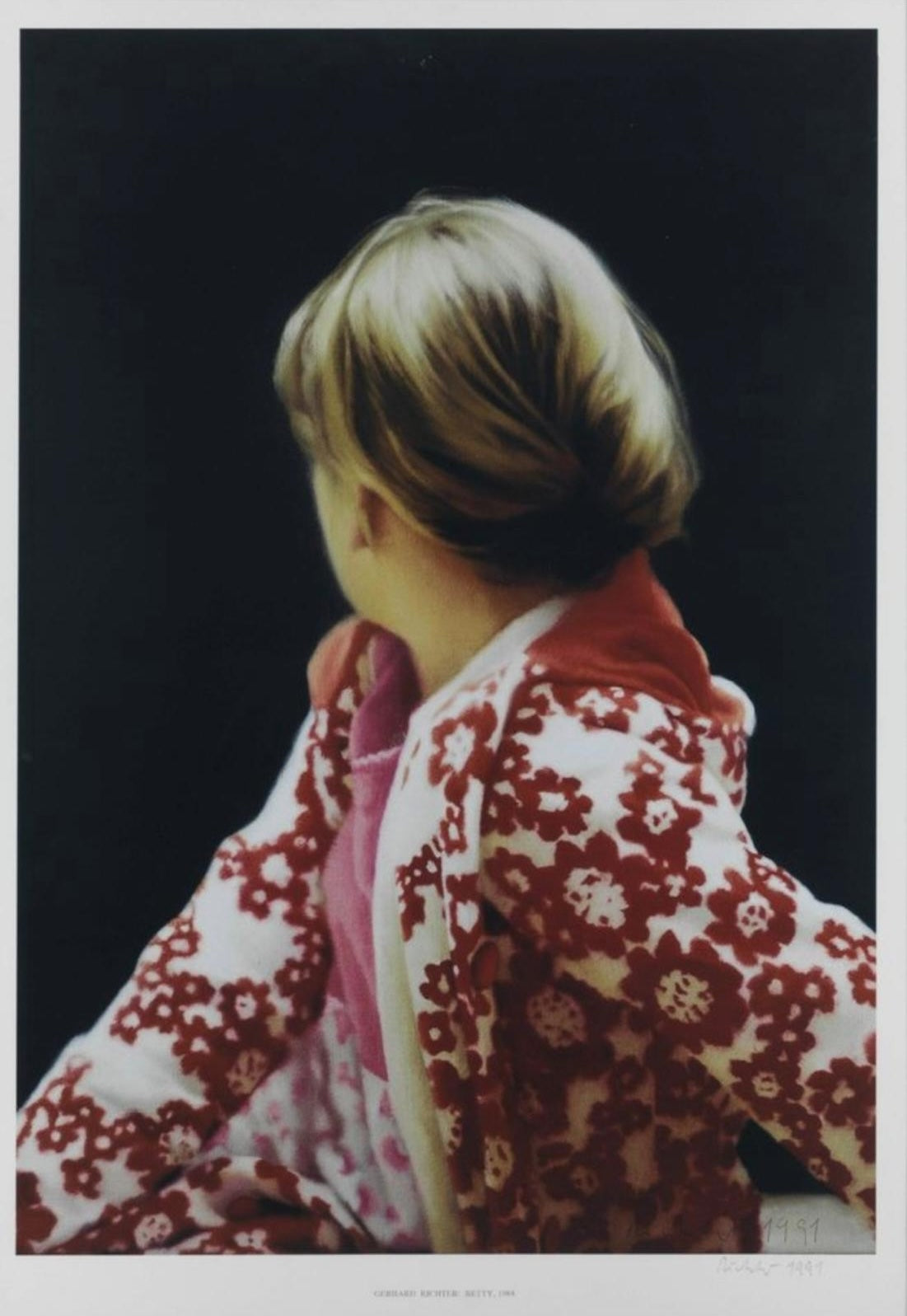 Gerhard Richter – Betty, 1991 – Impresión offset