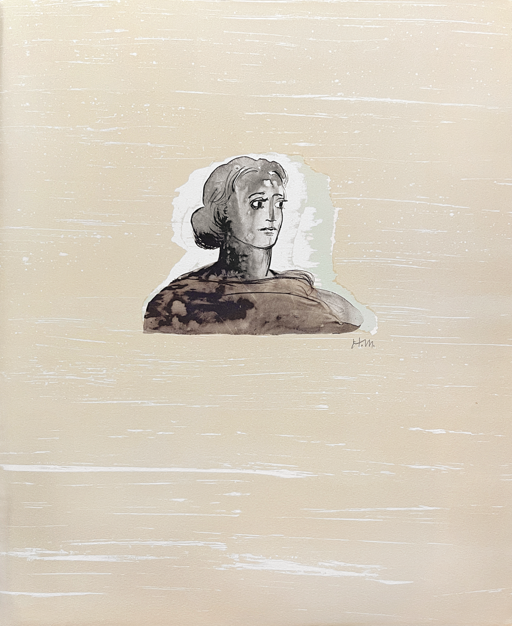 Henry Moore – La Poesie: Creole Lady (C. 321), 1973-1975 – Litografía