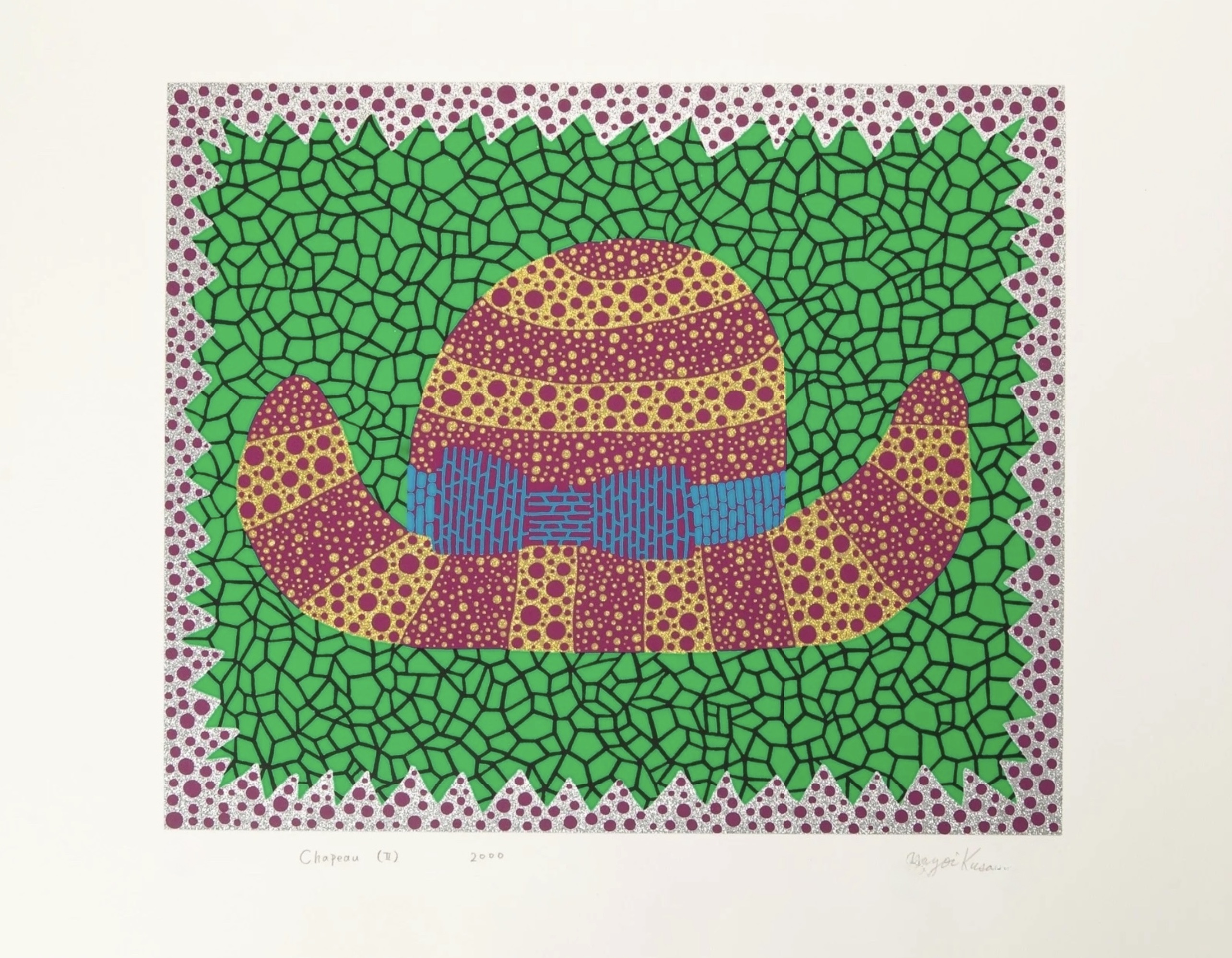 Yayoi Kusama – Chapeau (II), 2000 – Screen-print