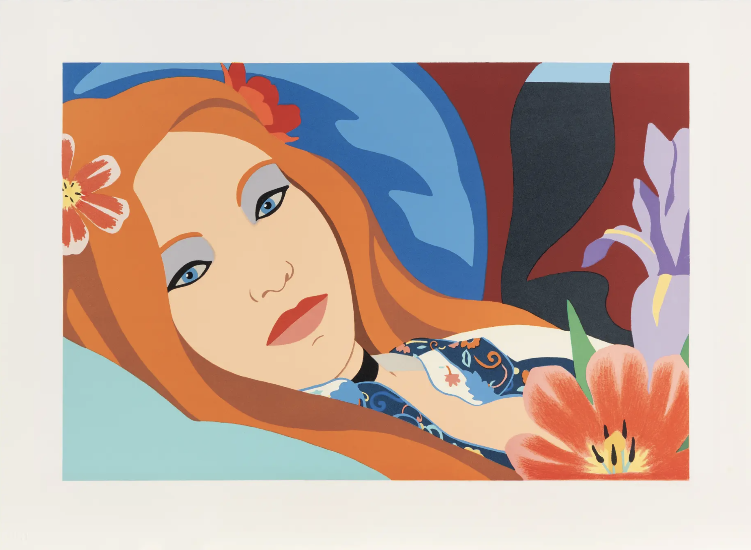 Tom Wesselmann – Lulu (from Metropolitan Fine Art), 1982 – Litografía