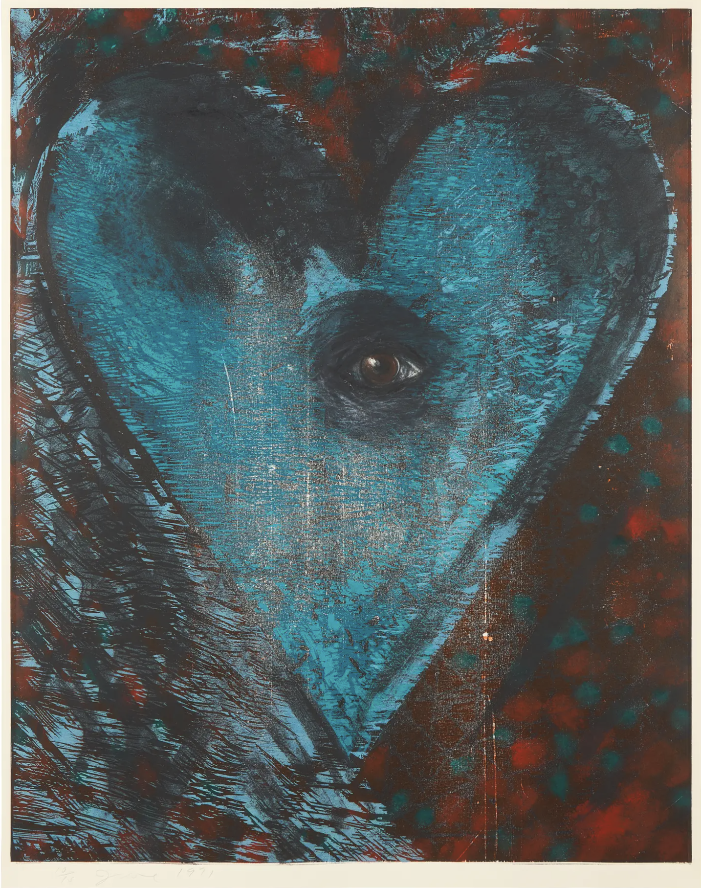 Jim Dine – The Woodcut Self, 1991 – Xilografía
