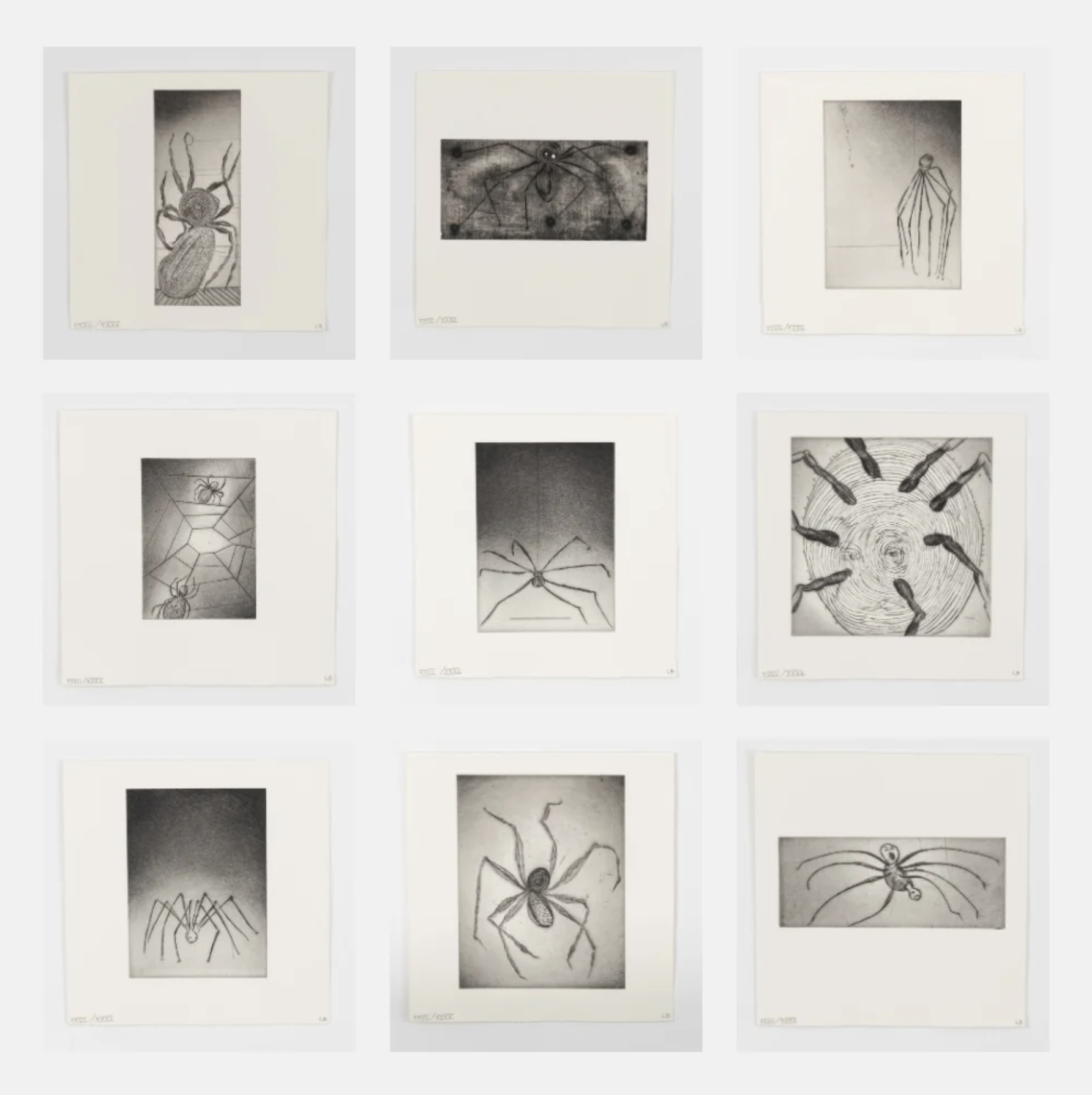 Louise Bourgeois – Ode à Ma Mère, 1995 – Pointe sèche