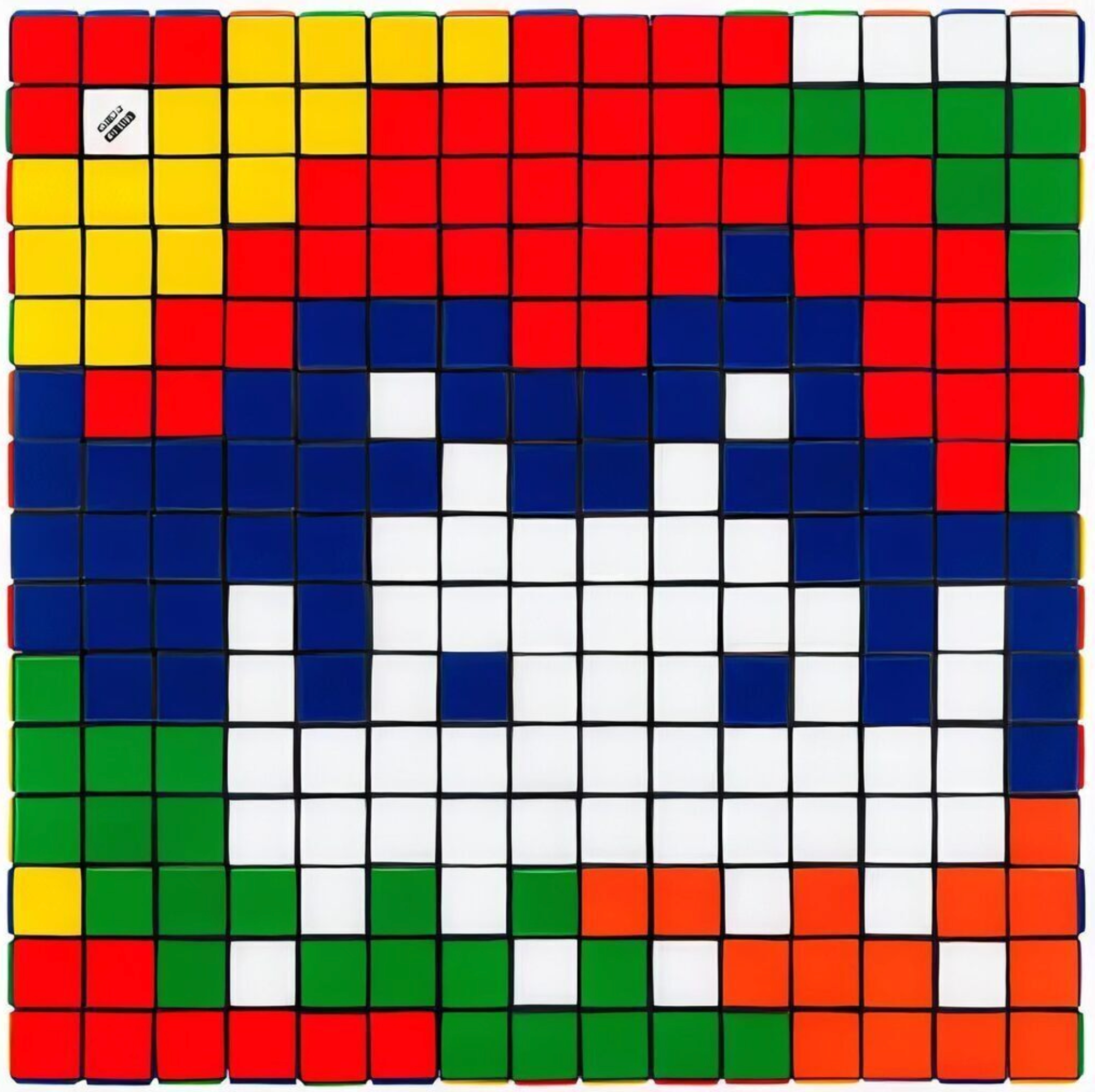 Invader – Rubik Camouflage NVDR1-2, 2023 – Impresiones giclée
