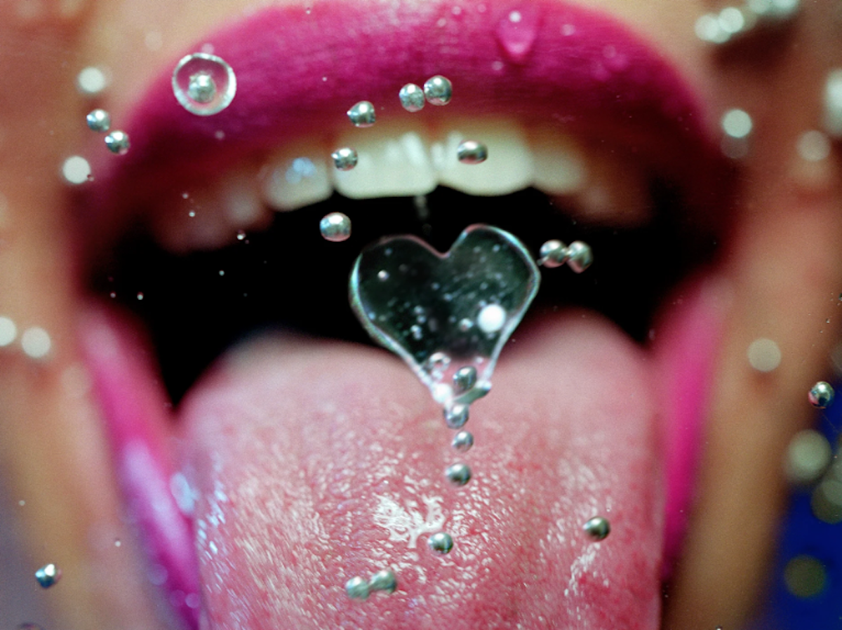 Marilyn Minter – Sweetheart, 2024 – Impression sur papier Archival
