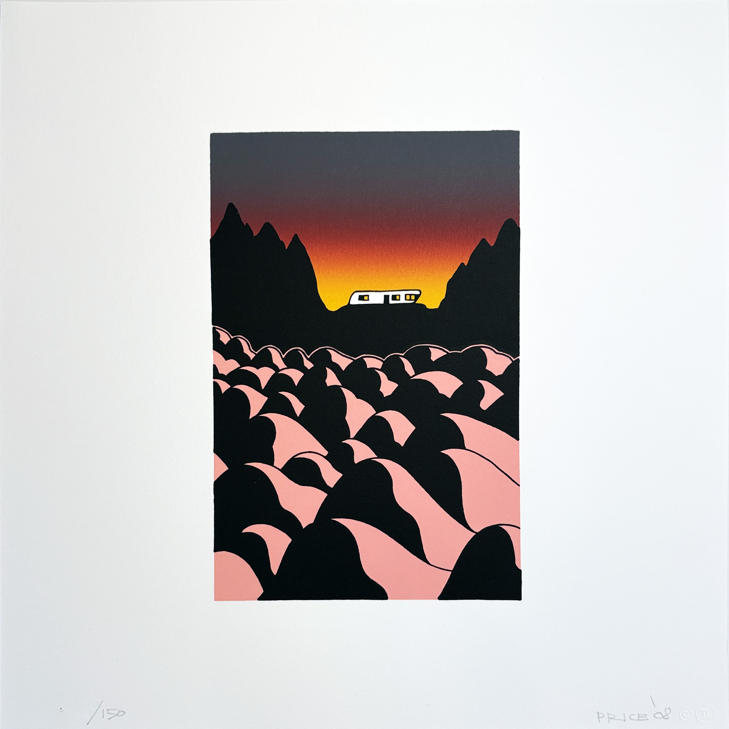 Ken Price – Living with Rocks from the Artist for Obama Portfolio, 2008 – Mixed Media