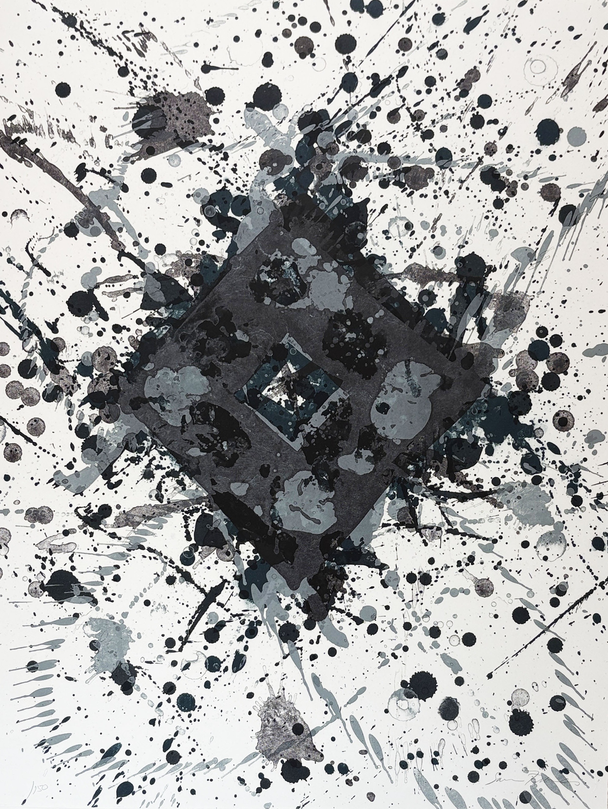 Sam Francis – Untitled, from The Presidential Portfolio, 1980 – Lithograph