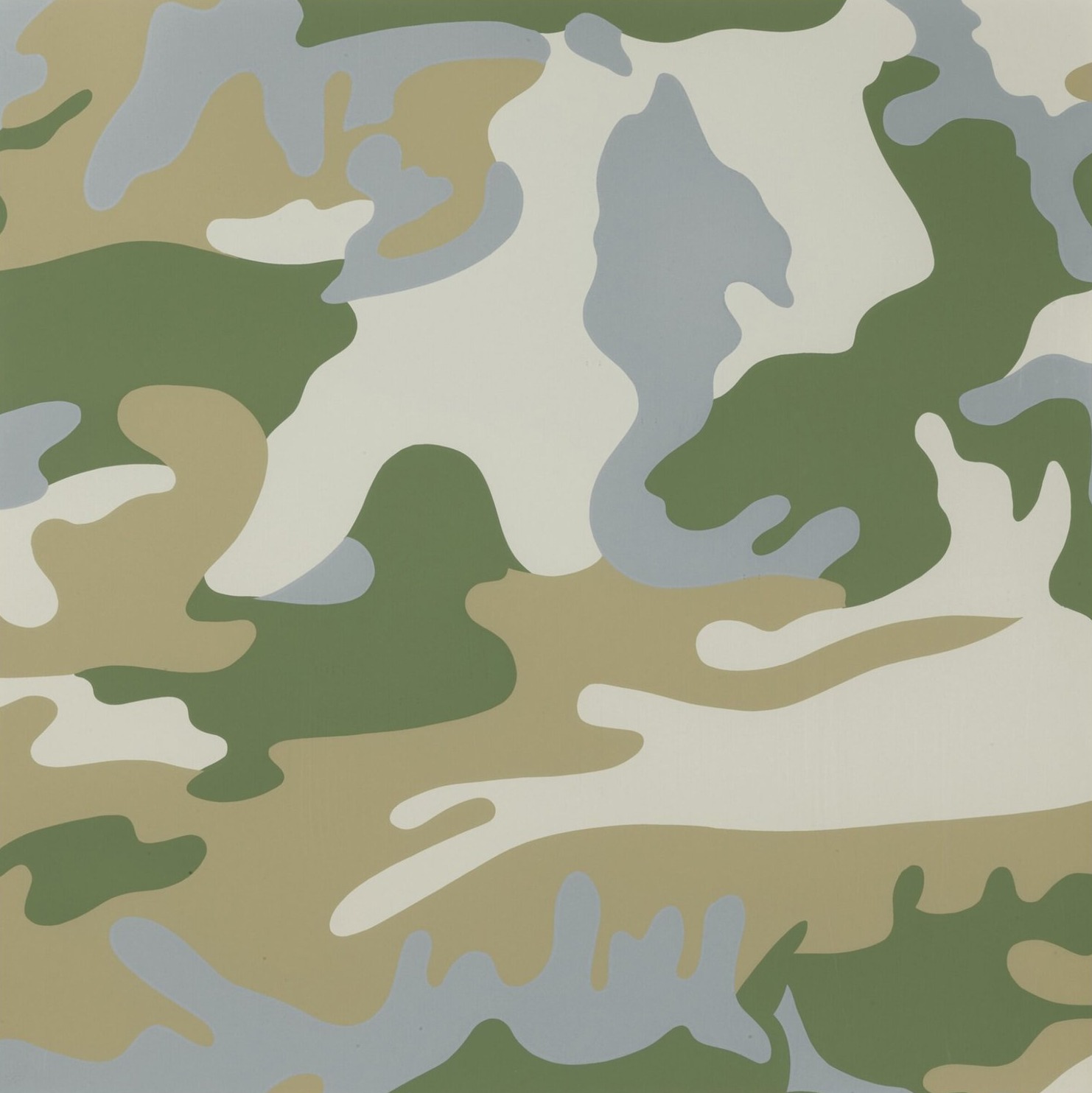 Andy Warhol – Camouflage (FS II.407), 1987 – Sérigraphie (Screen-print)