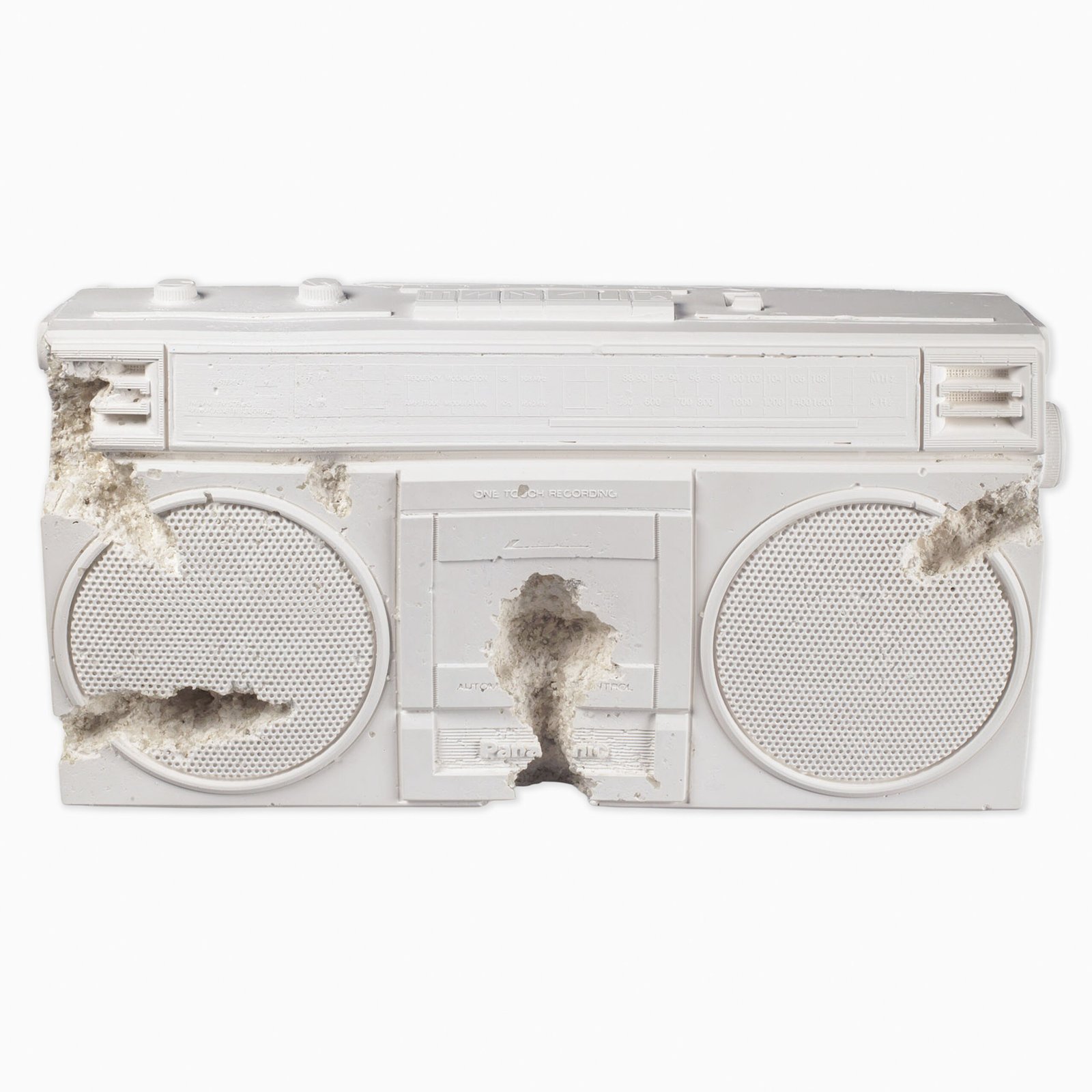 Daniel Arsham – Future Relic 08 – Radio, 2017 – Plaster