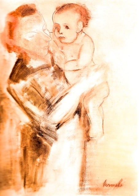 Permeke, Constant | Moederschap, 1949 — available on Composition Gallery