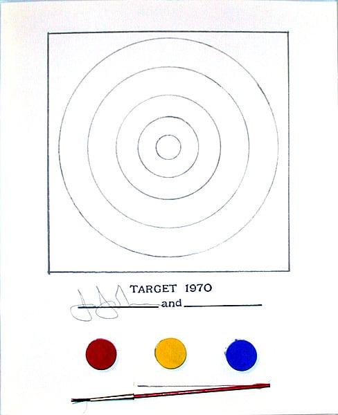 Johns, Jasper | Technics and Creativity, 1971 — available on Composition Gallery