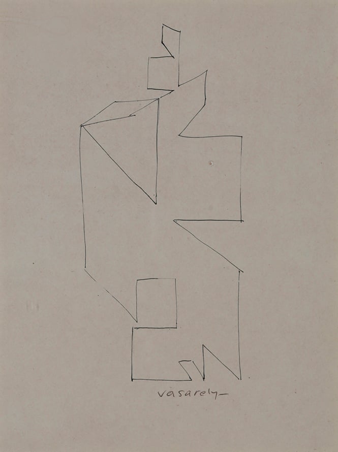 Vasarely, Victor | Drawing I — available on Composition Gallery