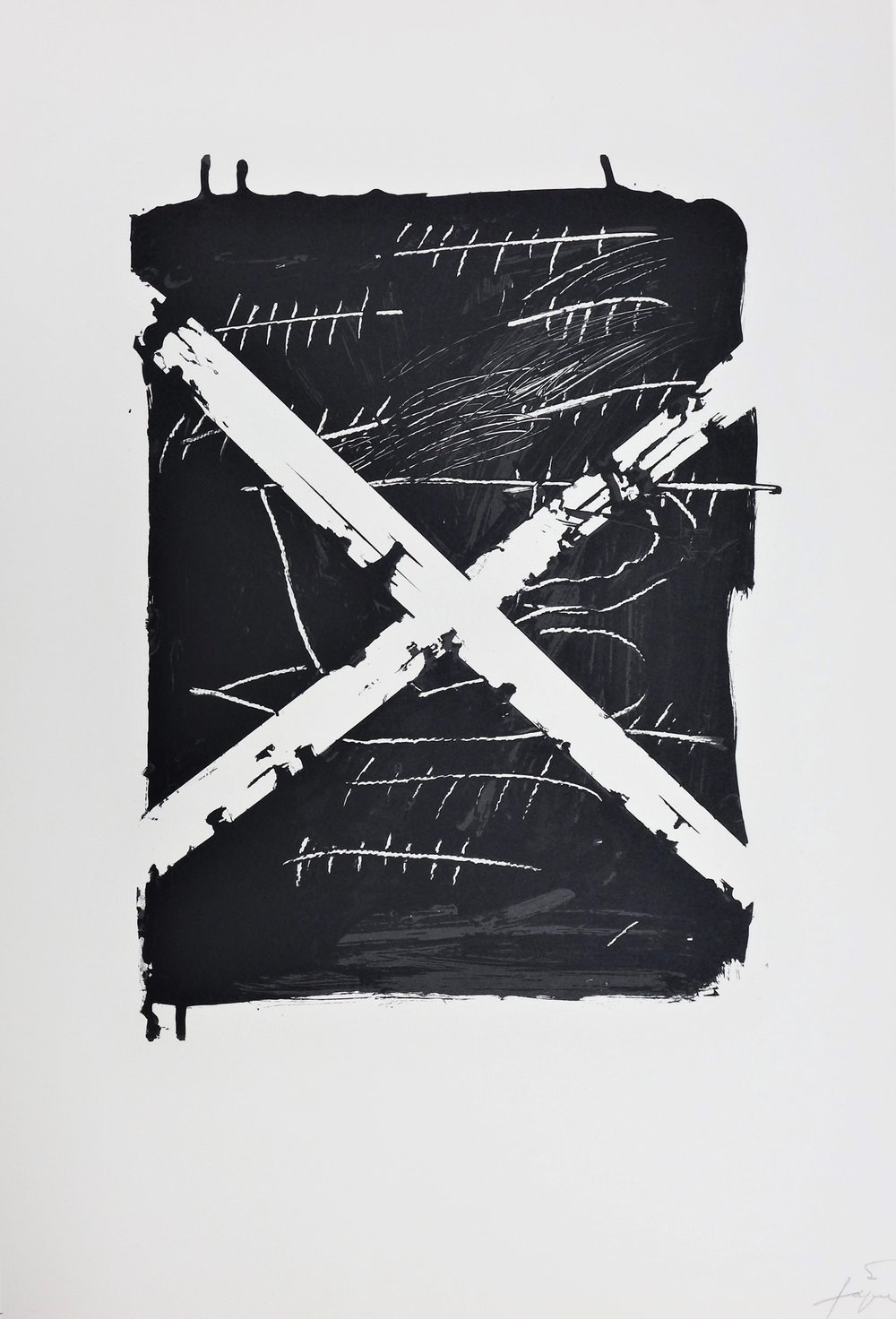 Tapies, Antoni | Llambrec-8 , 1975 — available on Composition Gallery