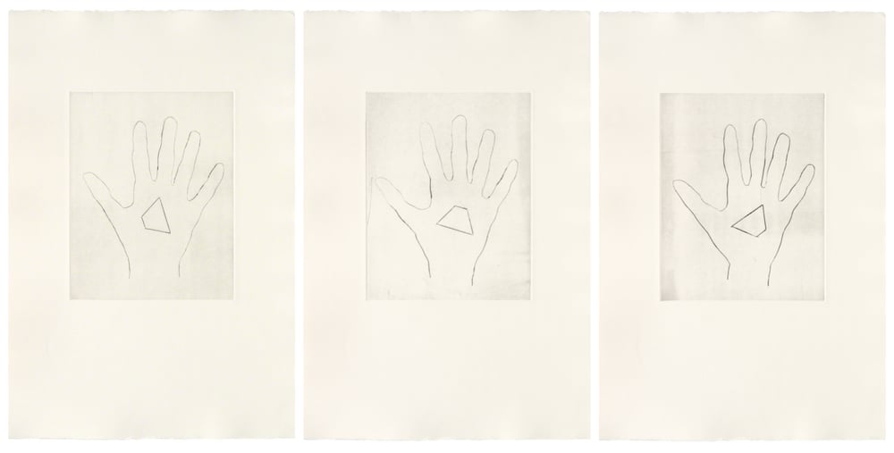 Monk, Jonathan | My Left Hand Holding a Piece 3 , 2008 — available on Composition Gallery