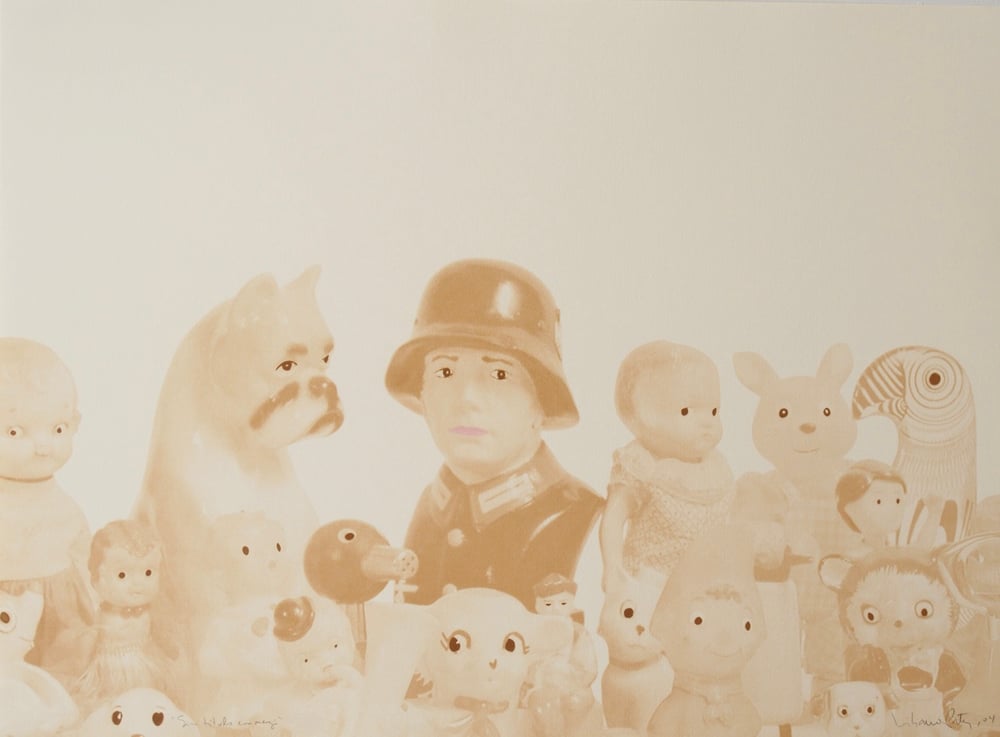 Porter, Liliana | Sin título con nazi , 2005 — available on Composition Gallery