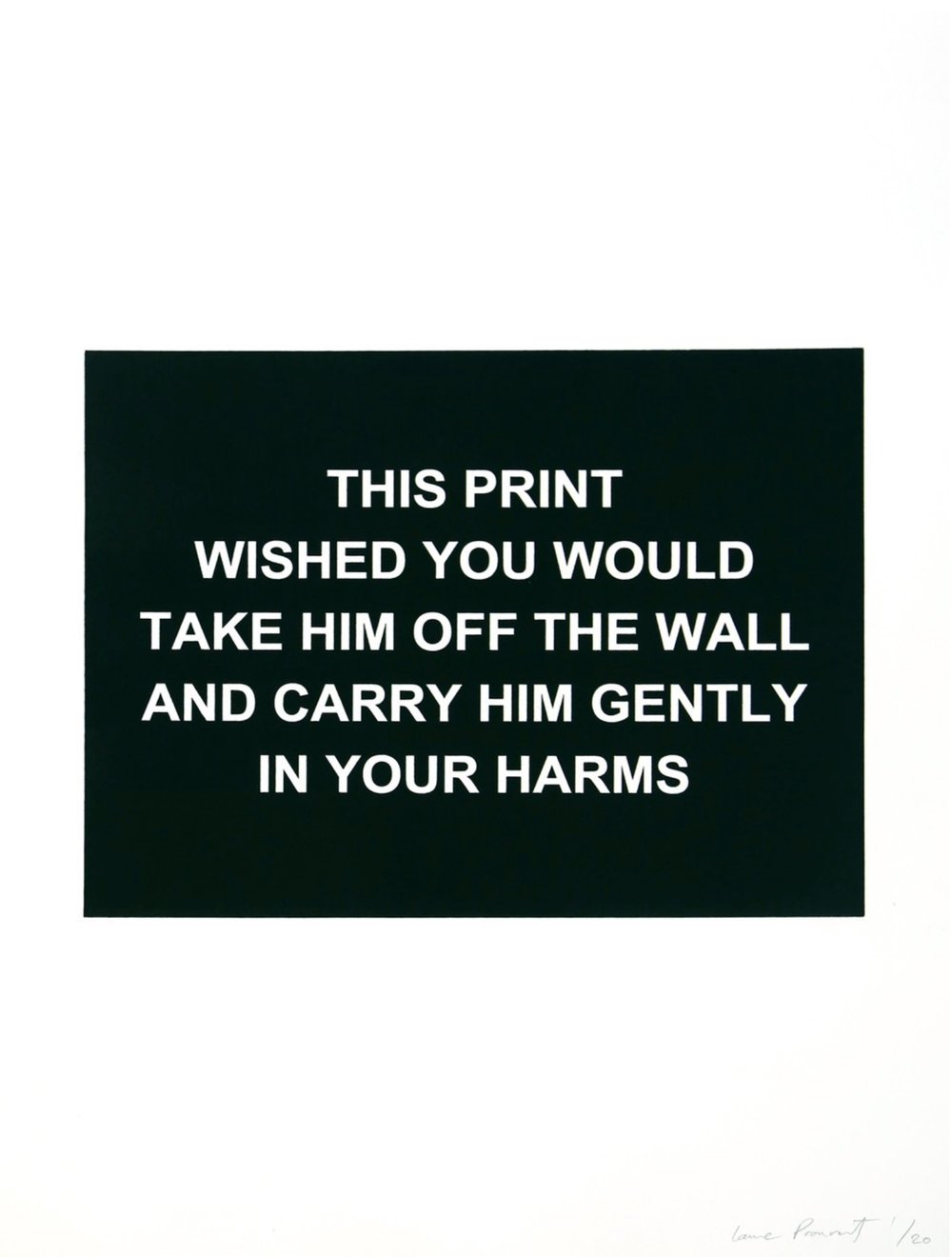 Prouvost, Laure | This print wished you would...., 2015 — available on Composition Gallery