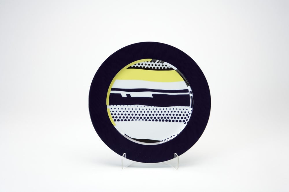 Lichtenstein, Roy | Rosenthal plate 1, 2000 — available on Composition Gallery