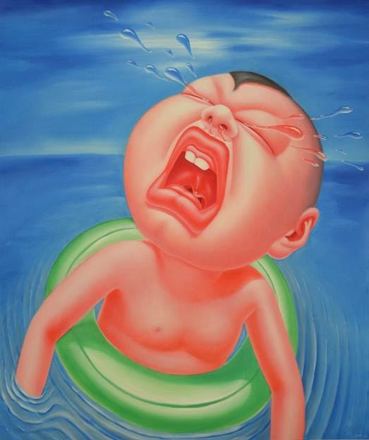 Jun, Yin | Crying Series - Swimming , 2012 — available on Composition Gallery