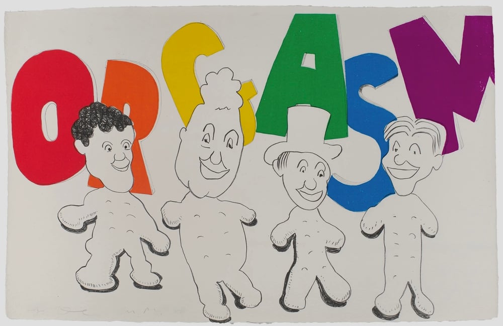Dine, Jim | Orgasm, 1970 — available on Composition Gallery