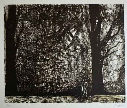 Moore, Henry | Figures In A Forest, 1976 — available on Composition Gallery