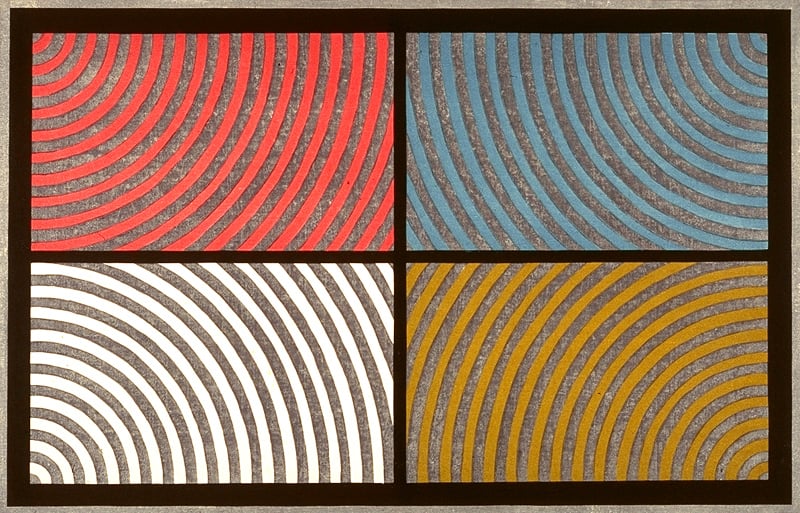 LeWitt, Sol | Arcs from Four Corners, 1986 — available on Composition Gallery