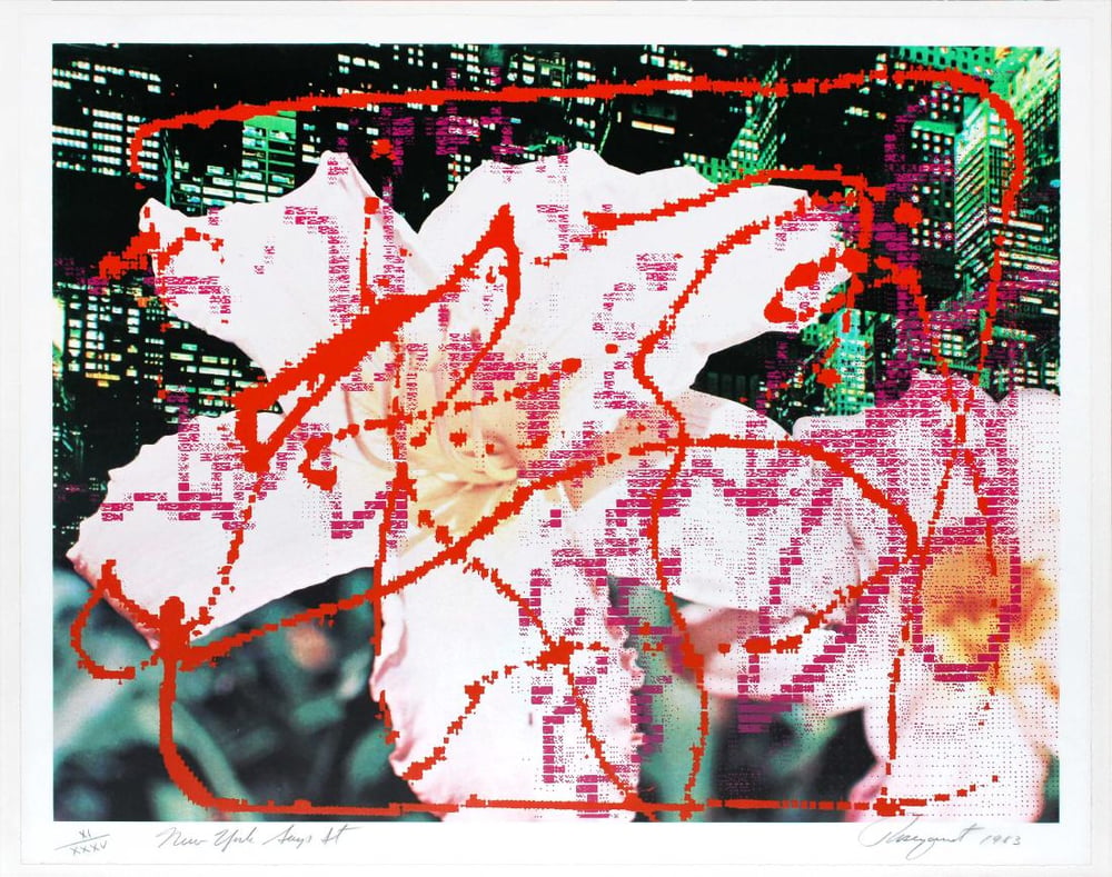 Rosenquist, James | New York Says It, 1983 — available on Composition Gallery
