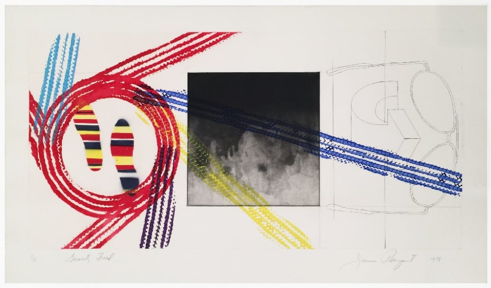 Rosenquist, James | Gravity Feed, 1978 — available on Composition Gallery