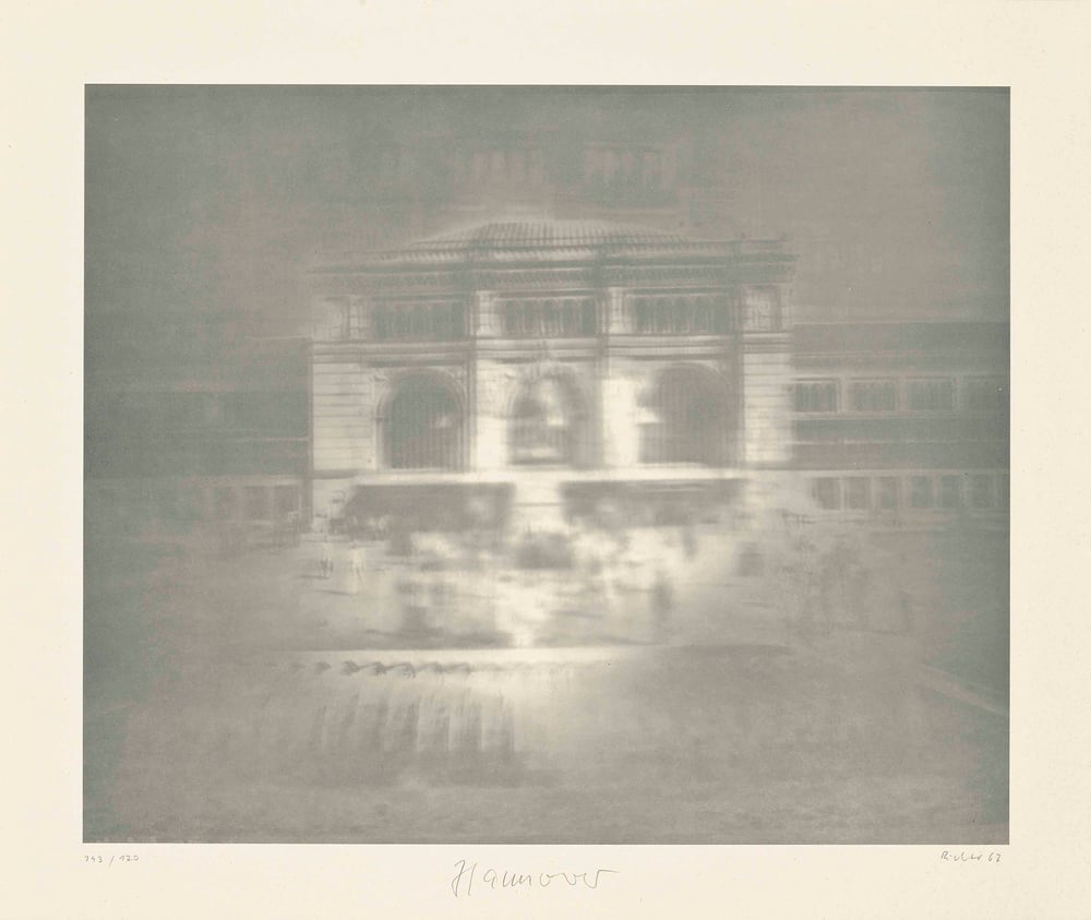 Richter, Gerhard | Bahnhof (Hannover), 1967 — available on Composition Gallery