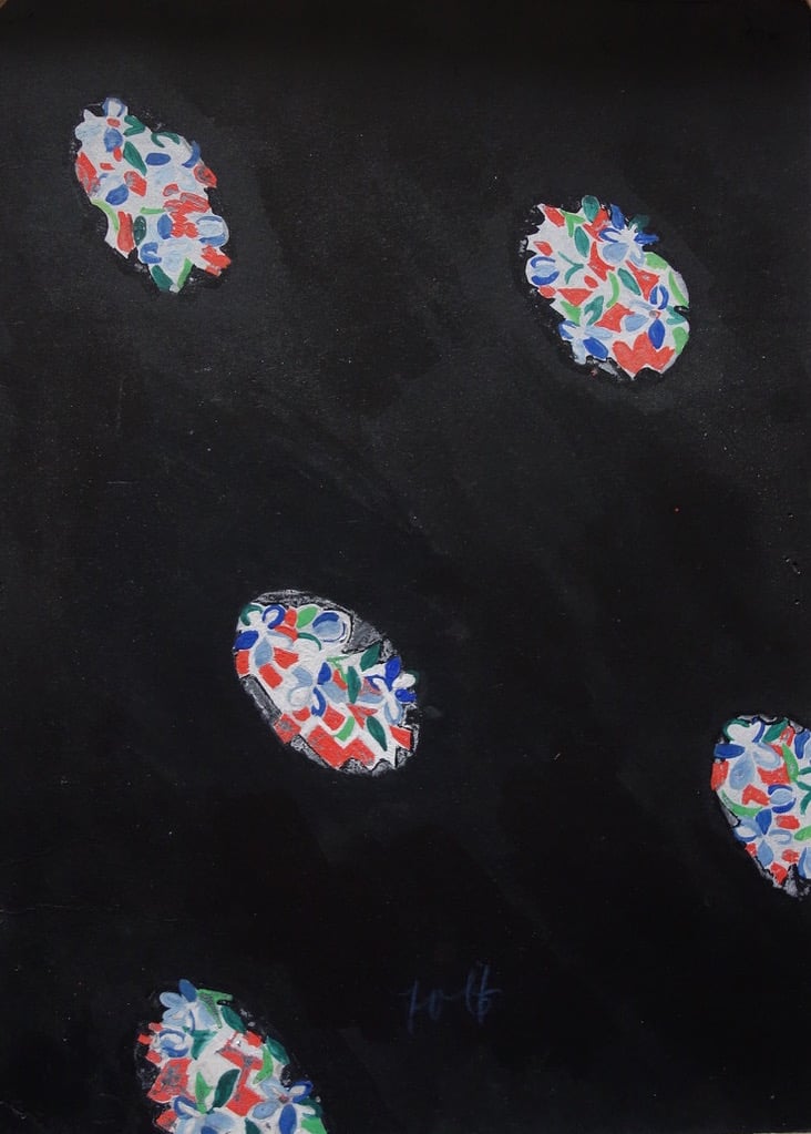 Delaunay, Sonia | Untitled (gouache) — available on Composition Gallery