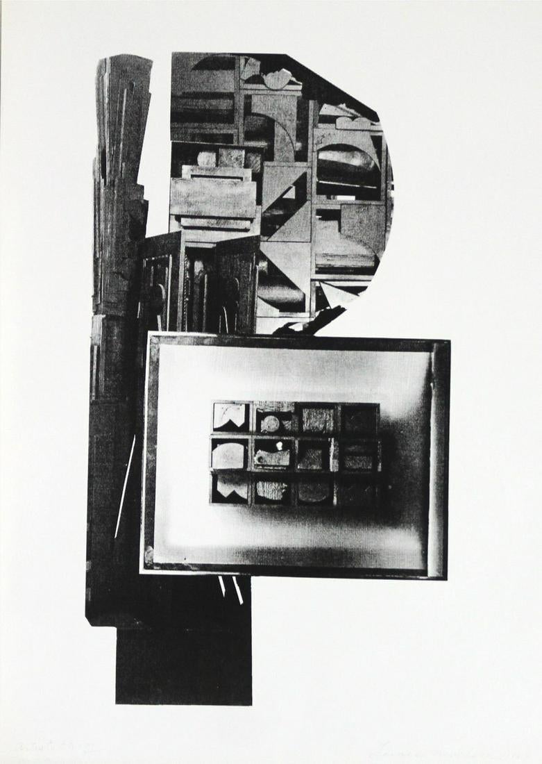 Nevelson, Louise | Nursery rhyme, 1966 — available on Composition Gallery