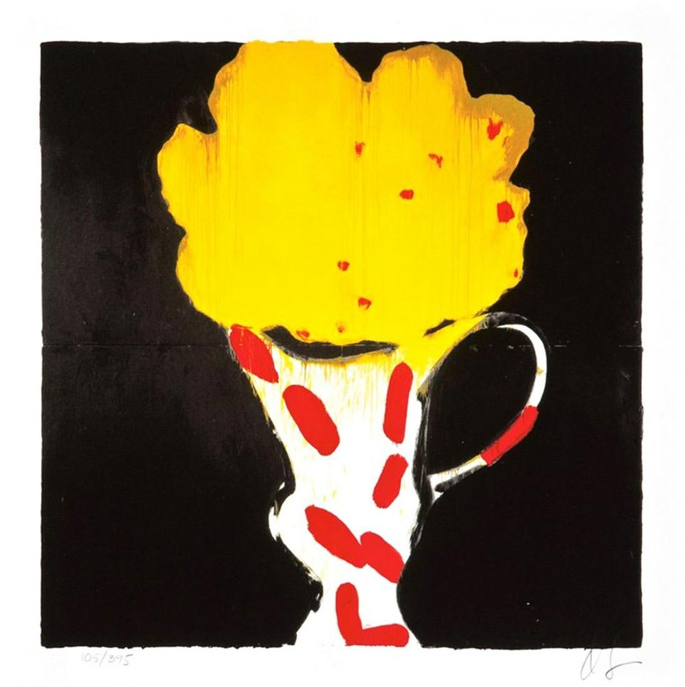 Sultan, Donald | Untitled from Visual Poetics, 1998 — available on Composition Gallery