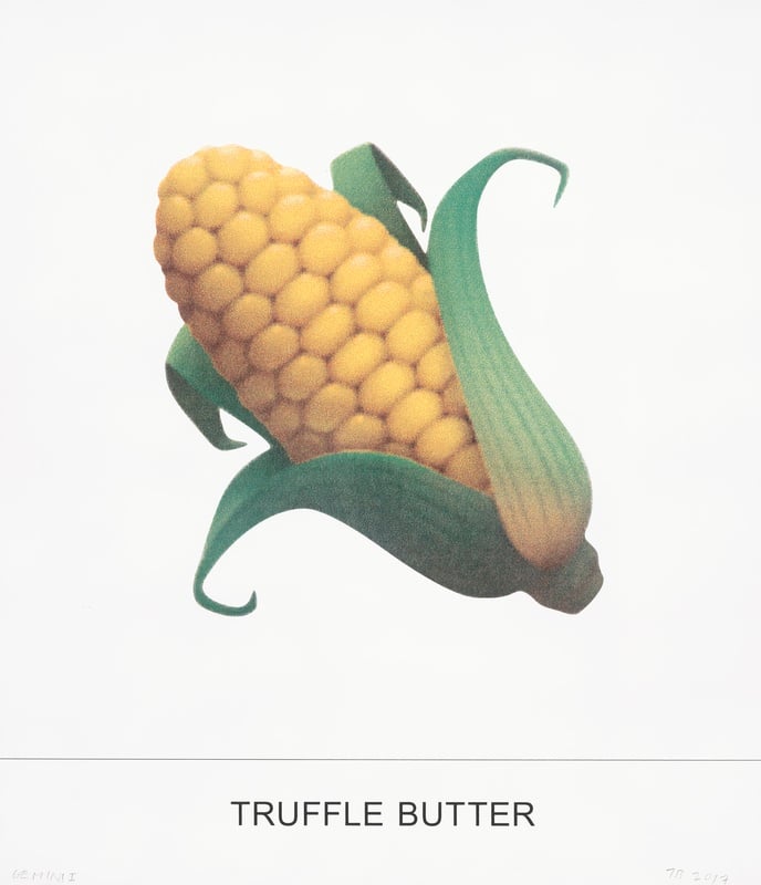 Baldessari, John | Truffle butter, 2017 — available on Composition Gallery