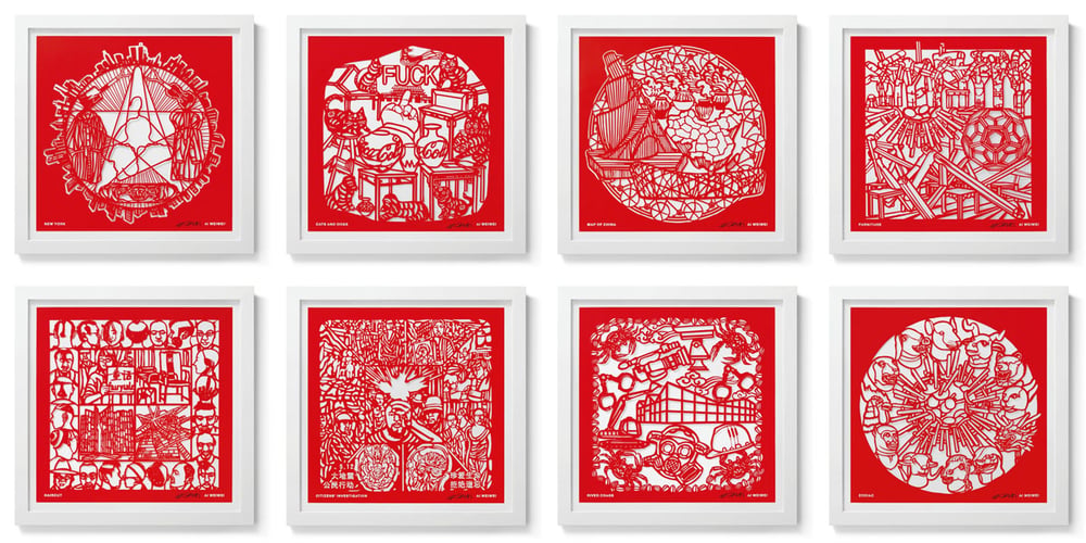 Ai, Weiwei | The Papercut Portfolio, 2019 — available on Composition Gallery