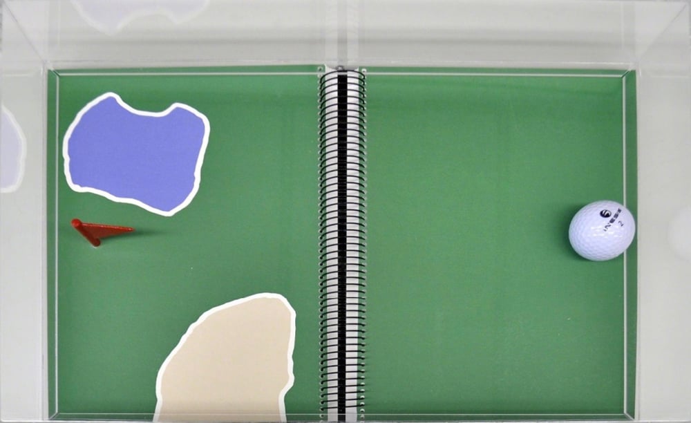 Leirner, Nelson | Rio 2016 - Golf , 2013 — available on Composition Gallery