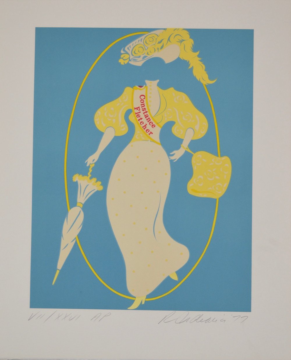 Indiana, Robert | Constance Fletcher - Mother of us all portfolio , 1977 — available on Composition Gallery