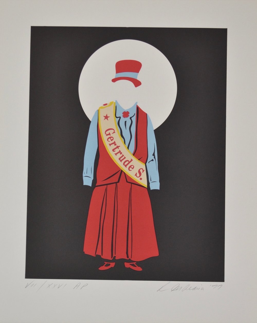 Indiana, Robert | Gertrude Stein - Mother of us all portfolio, 1977 — available on Composition Gallery