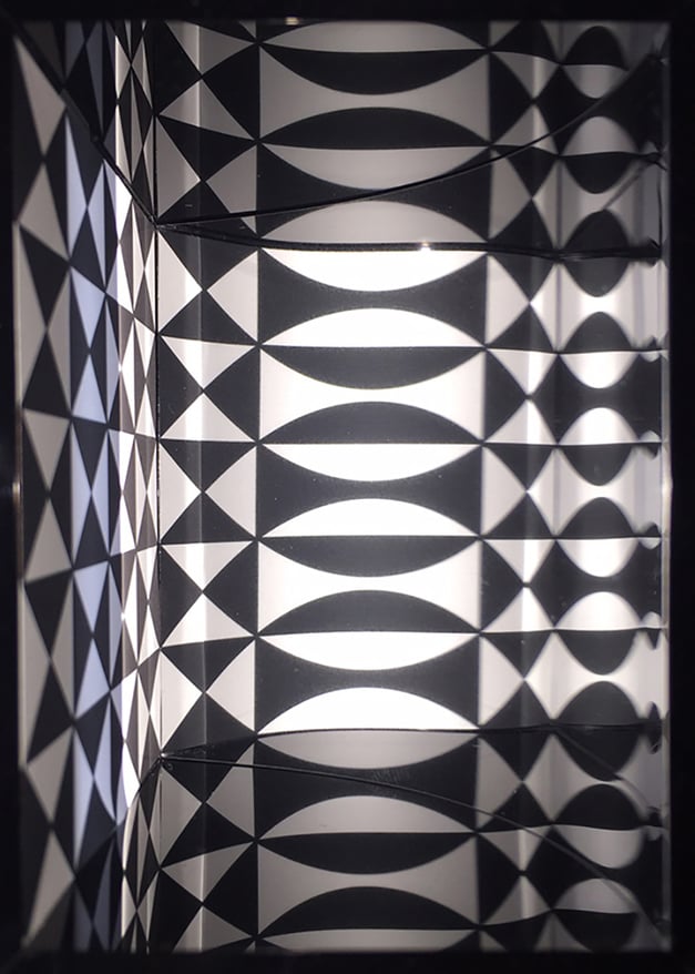 Le Parc, Julio | Image virtuel par déplacement, 2016 — available on Composition Gallery