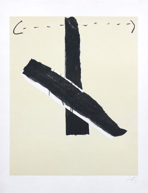 Tapies, Antoni | Antes De La Carta, 1967 — available on Composition Gallery