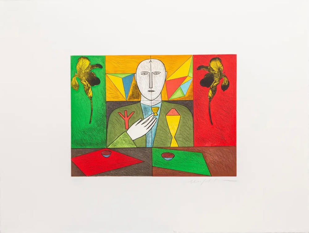 Paladino, Mimmo | Mathematico 5, 2001 — available on Composition Gallery