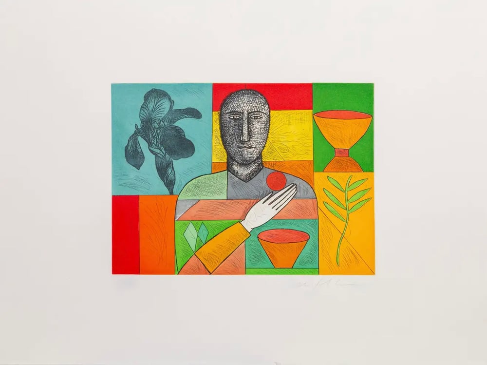 Paladino, Mimmo | Mathematico 4, 2001 — available on Composition Gallery