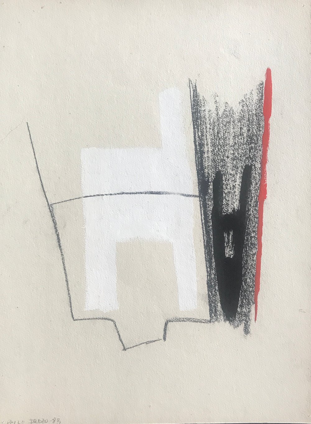 Irazu, Pello | Untitled #4, 1985 — available on Composition Gallery