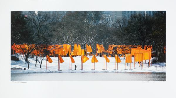 Christo, Javacheff | The Gates Rondell, 2005 — available on Composition Gallery