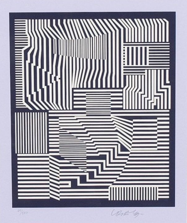 Vasarely, Victor | Broey Neg — available on Composition Gallery