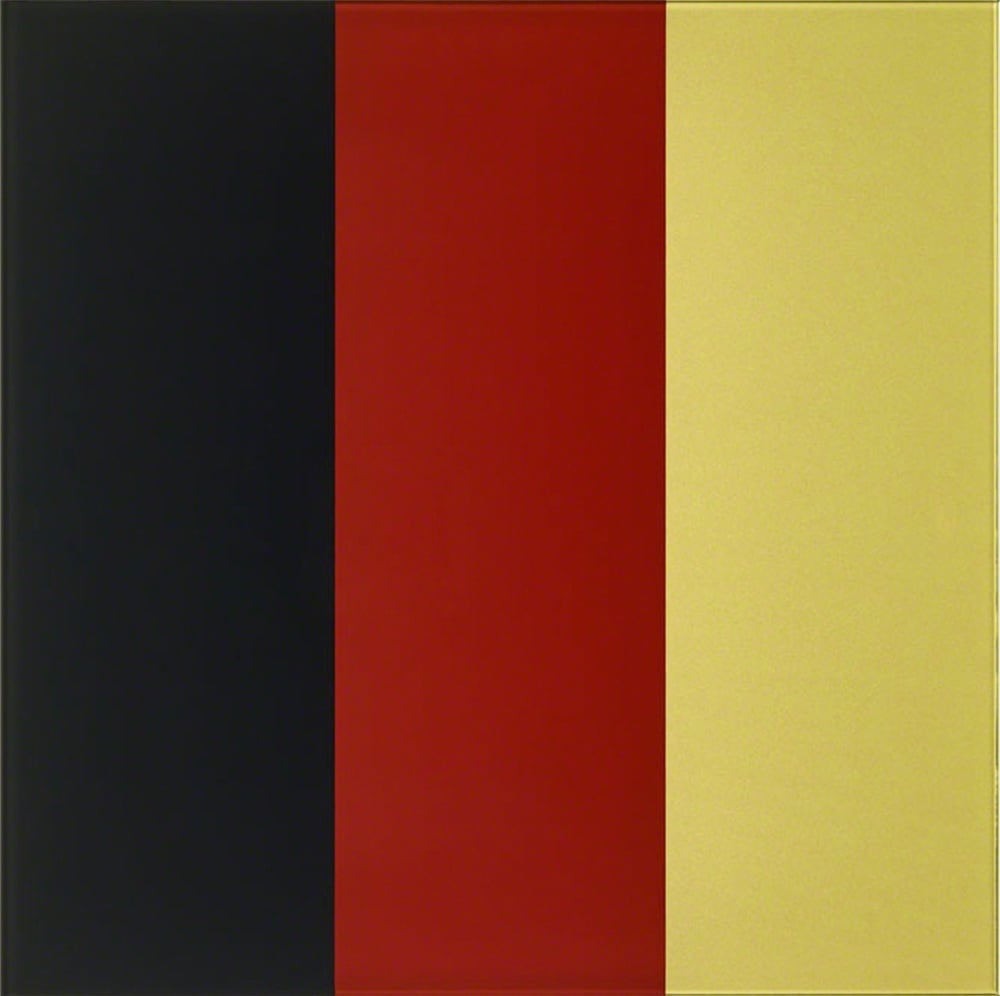 Richter, Gerhard | Schwarz-Rot-Gold IV, 2015 — available on Composition Gallery