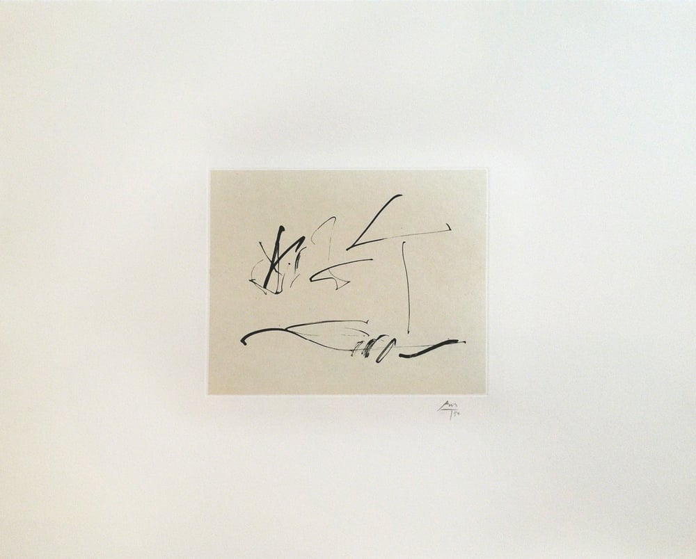 Motherwell, Robert | Wind (from Octavio Paz suite), 1988 — available on Composition Gallery
