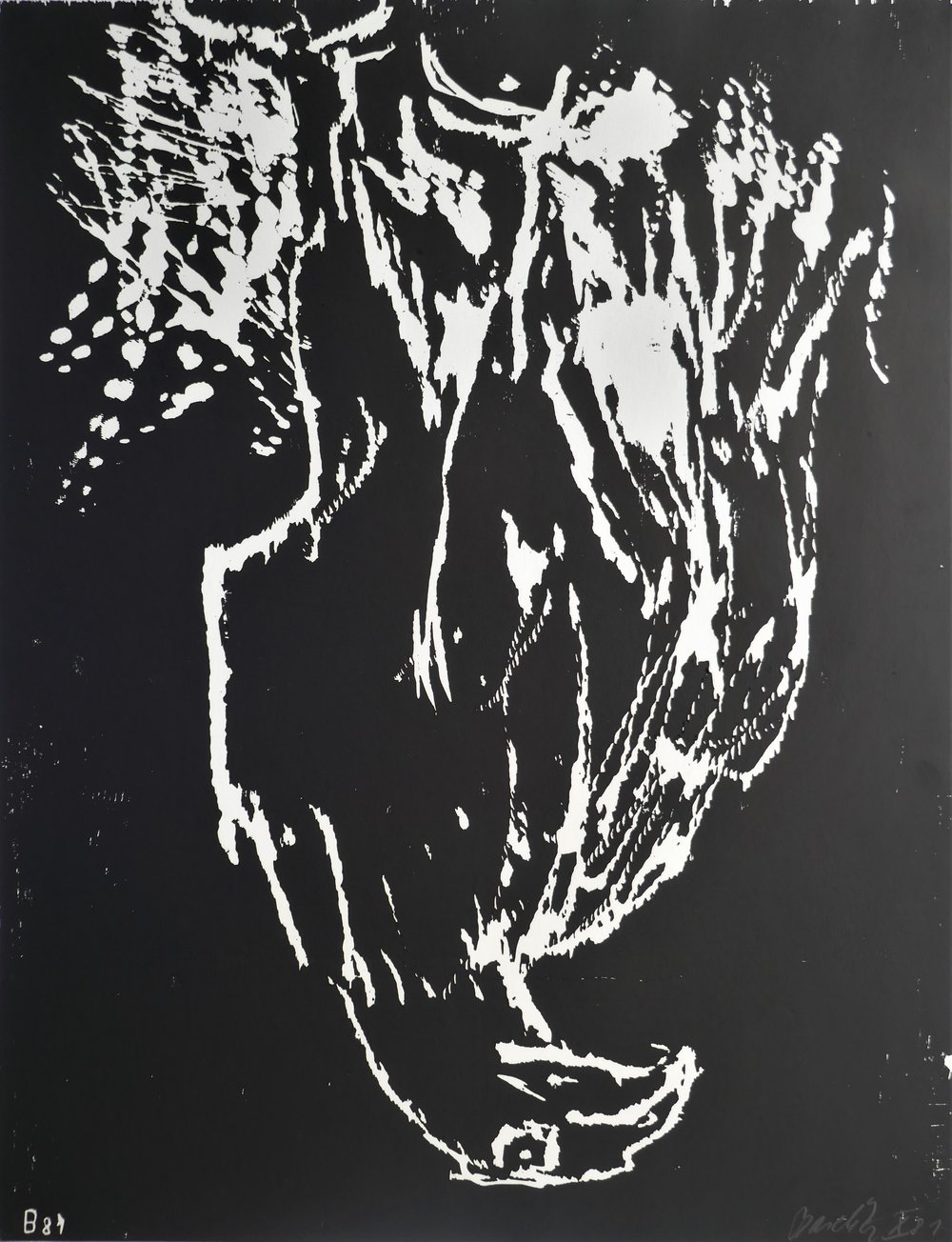 Baselitz, Georg | Adler (Eagle) 2, 1981 — available on Composition Gallery