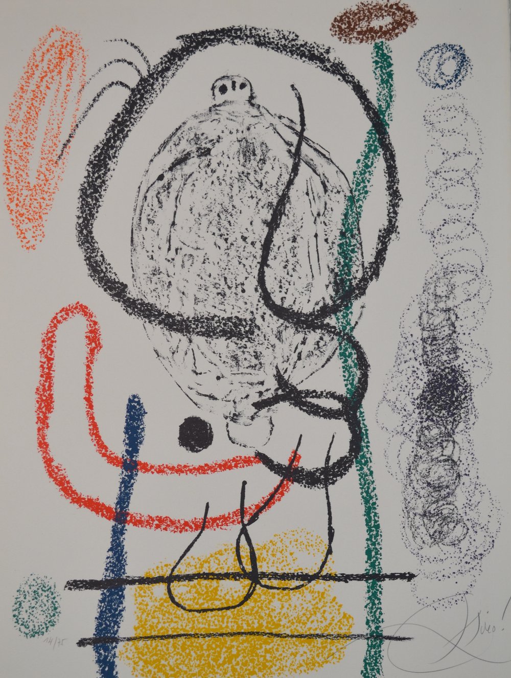 Miró, Joan | Untitled, from Album 21 portfolio - M1130, 1978 — available on Composition Gallery