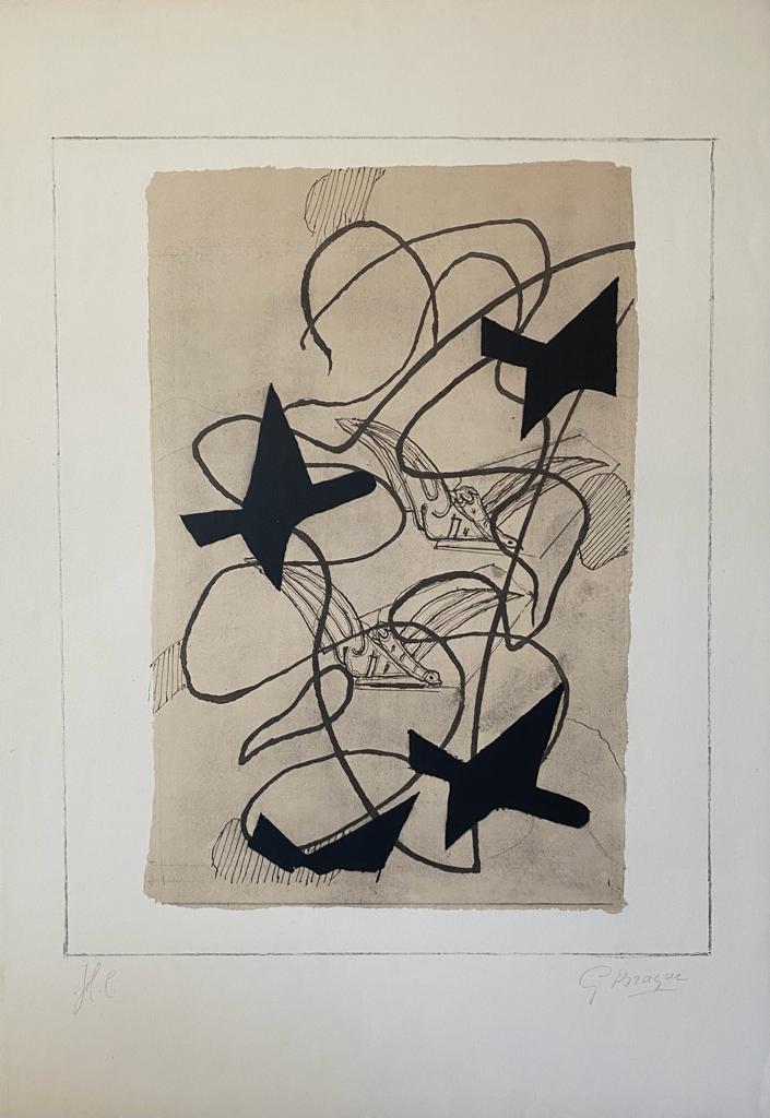 Braque, Georges | L'envol — available on Composition Gallery