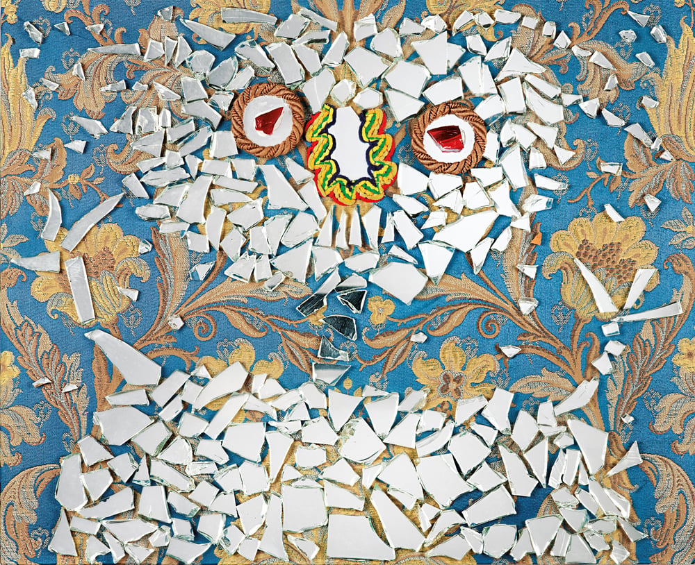 Baj, Enrico | Personaggio allo specchio, 1971 — available on Composition Gallery